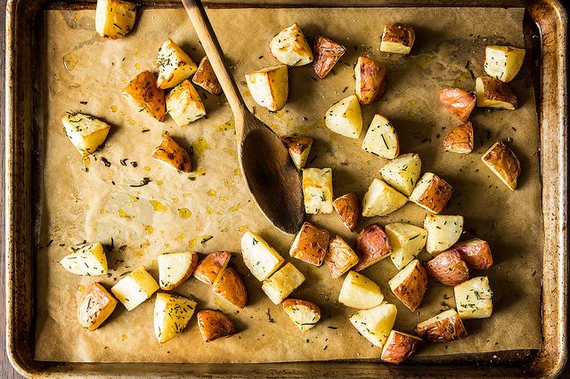 Roasted vegetables from Food52