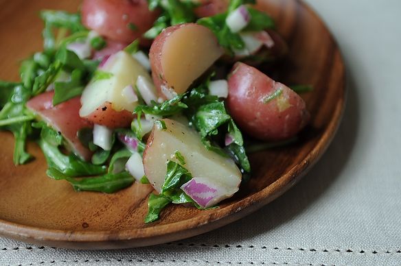 Potato Salad with Arugula and Dijon Vinaigrette from Food52