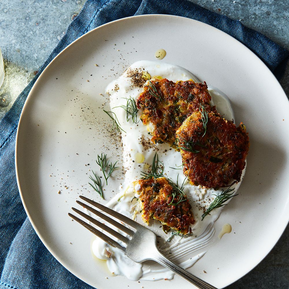 middle eastern zucchini fritters