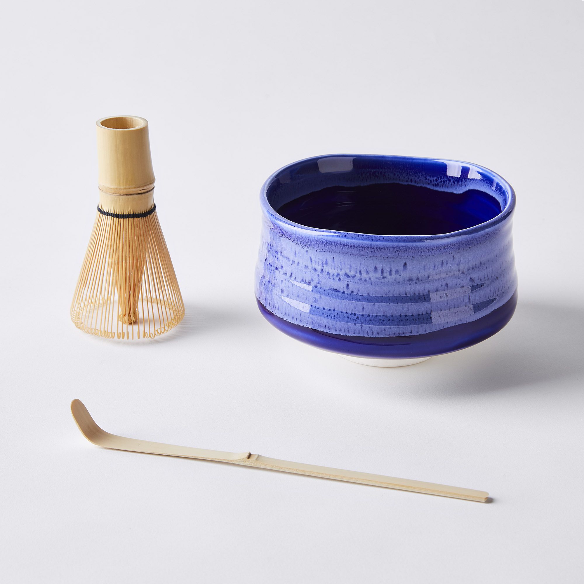 Palais des Thés Matcha Tea Set with Bamboo Scoop, Whisk & Ceramic