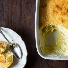 warm and gooey citrus pudding by NoONE