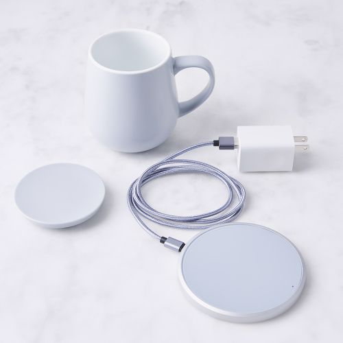 Magnetic Battery Heated Mugs : smart coffee mug