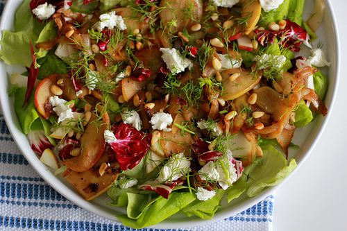Salad with Caramelized Fennel and Apples