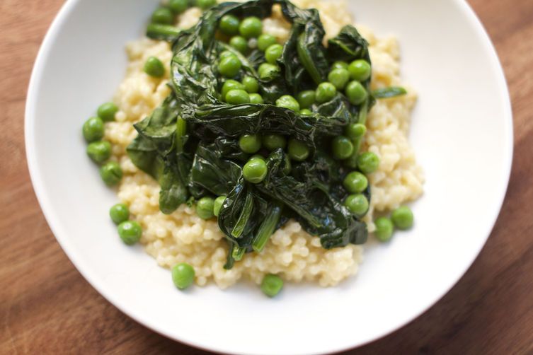 Spinach risotto from Food52