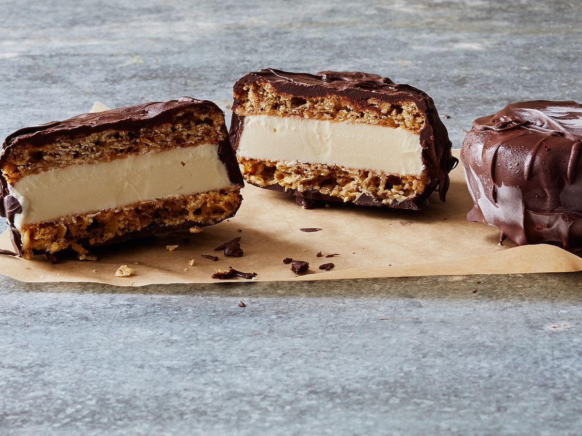 How To Make Chocolate Covered Ice Cream Sandwiches
