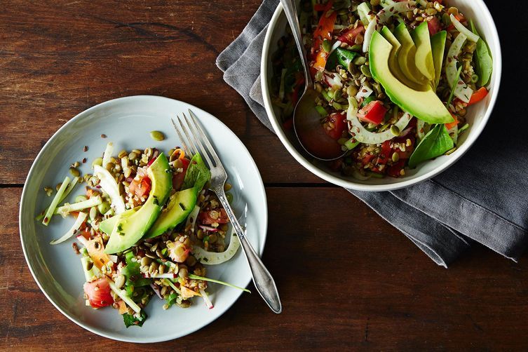 French Lentil, Kamut, and Avocado Salad on Food52