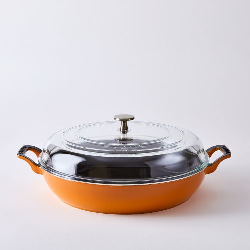 Food52 x Staub Cast Iron 3.5 QT Braiser with Glass Lid, 3 Colors on Food52