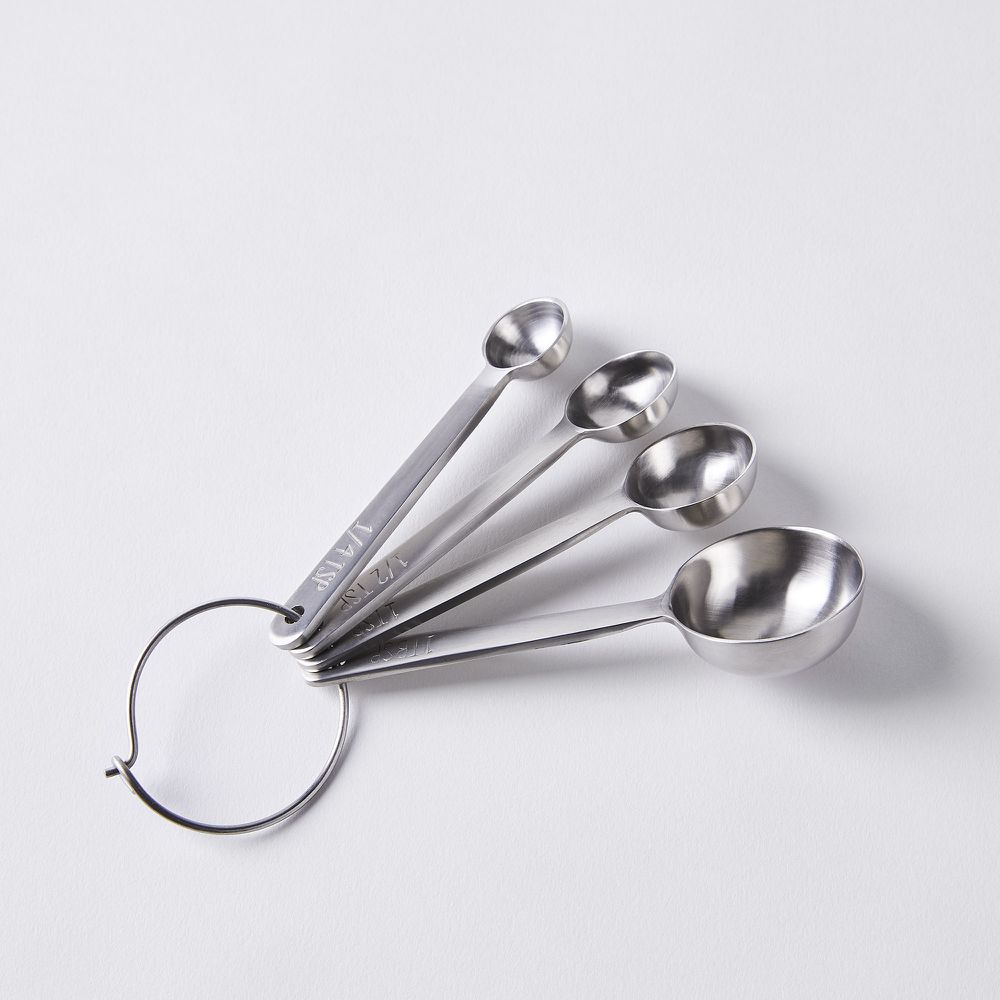 Heavyweight Stainless Steel Measuring Cups & Spoons Set on Food52