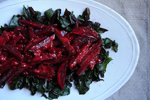 Beets in Lime Cream