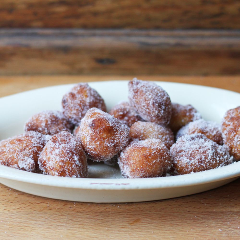 tuscan rice fritters (frittelle di riso)