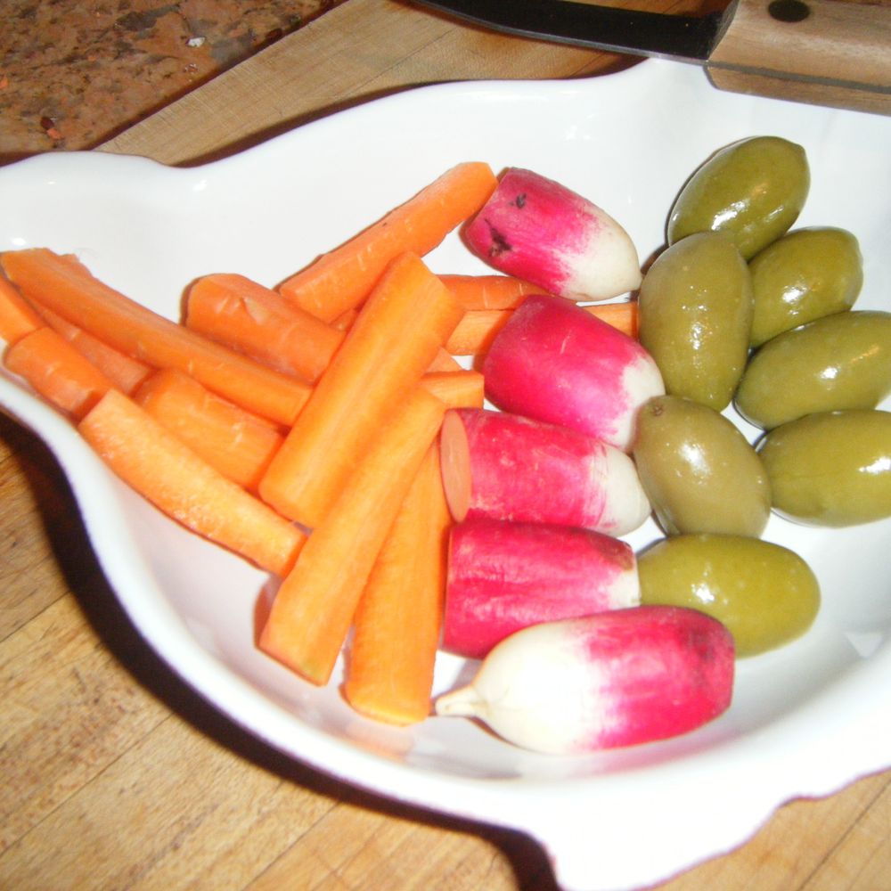 the mo betta' carotene relish tray