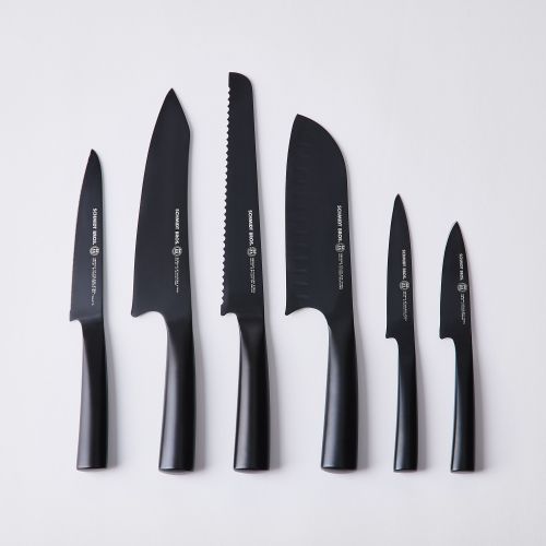 Schmidt Brothers Carbon 6, 7-piece Knife Block Set