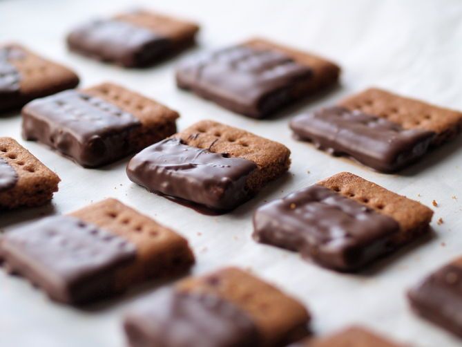 Chocolate-Covered Graham Crackers on Food52