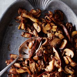 Sauteed mushrooms by Denise
