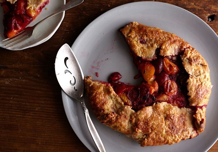 Plum Galette with Whole-Wheat Crust on Food52