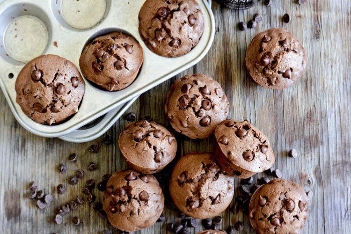 Chocolate Guinness Muffins