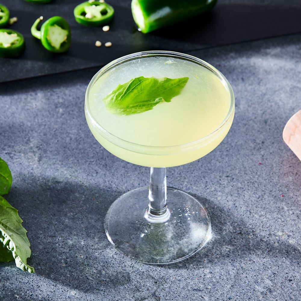 the project gemini (spicy basil margarita with cointreau)