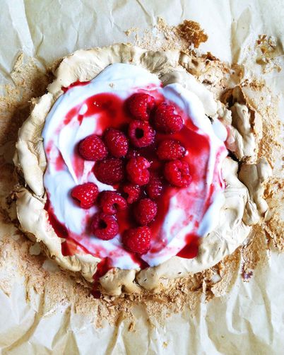 Pavlova with Whipped Cream on Food52