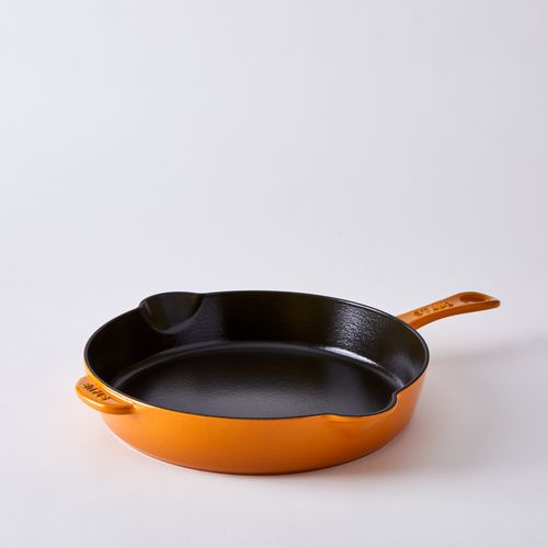 Buy Staub Cast Iron - Fry Pans/ Skillets Pancake pan with wooden handle