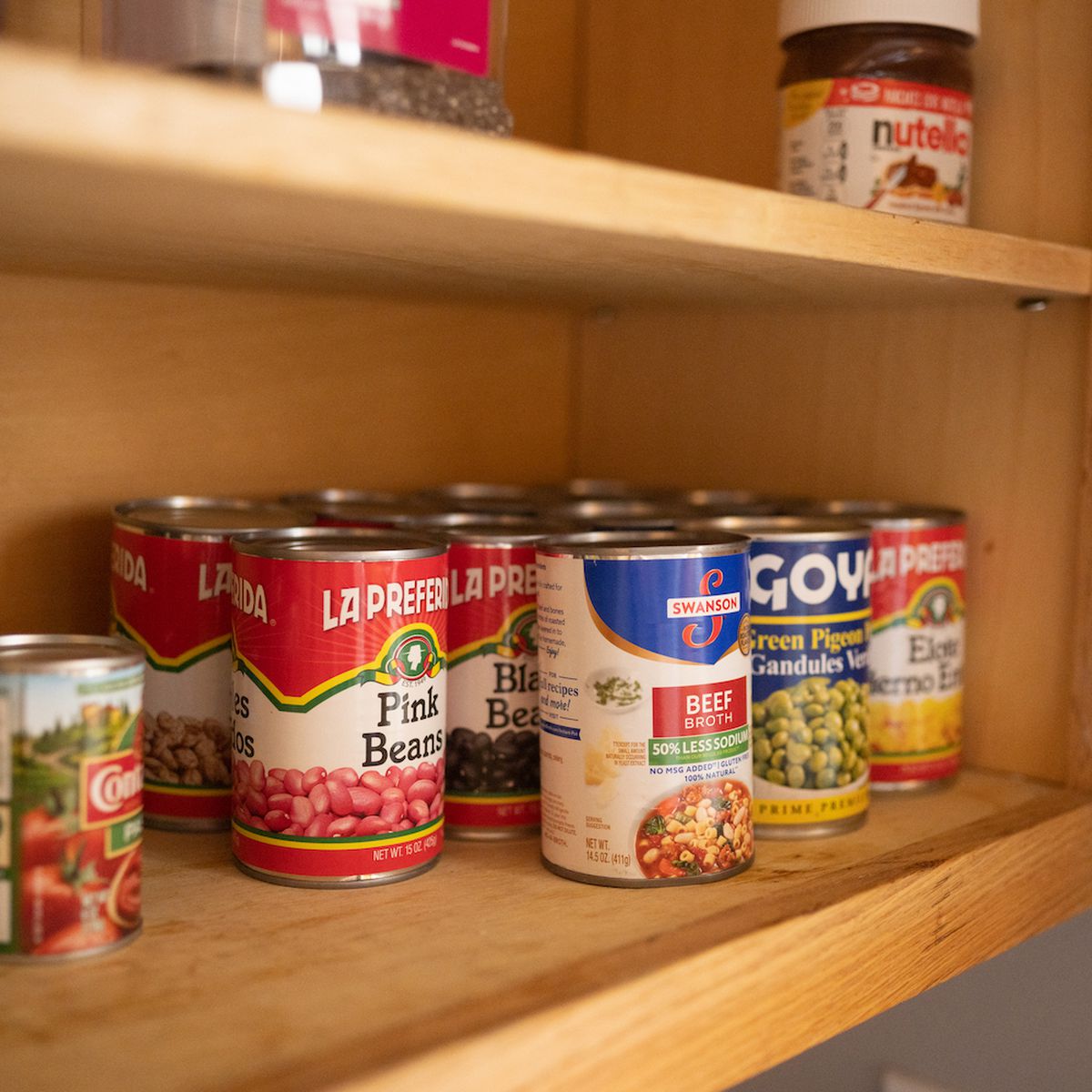 Rotating canned food system - diy 