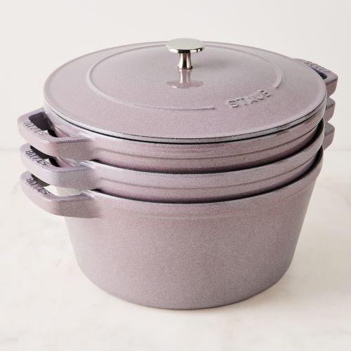 Staub Enameled Cast Iron Stackable Cookware Set