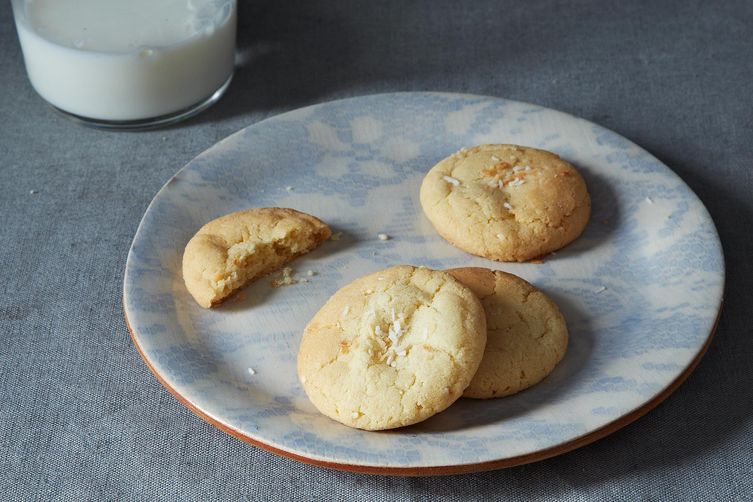 Sesame coconut cookies from Food52