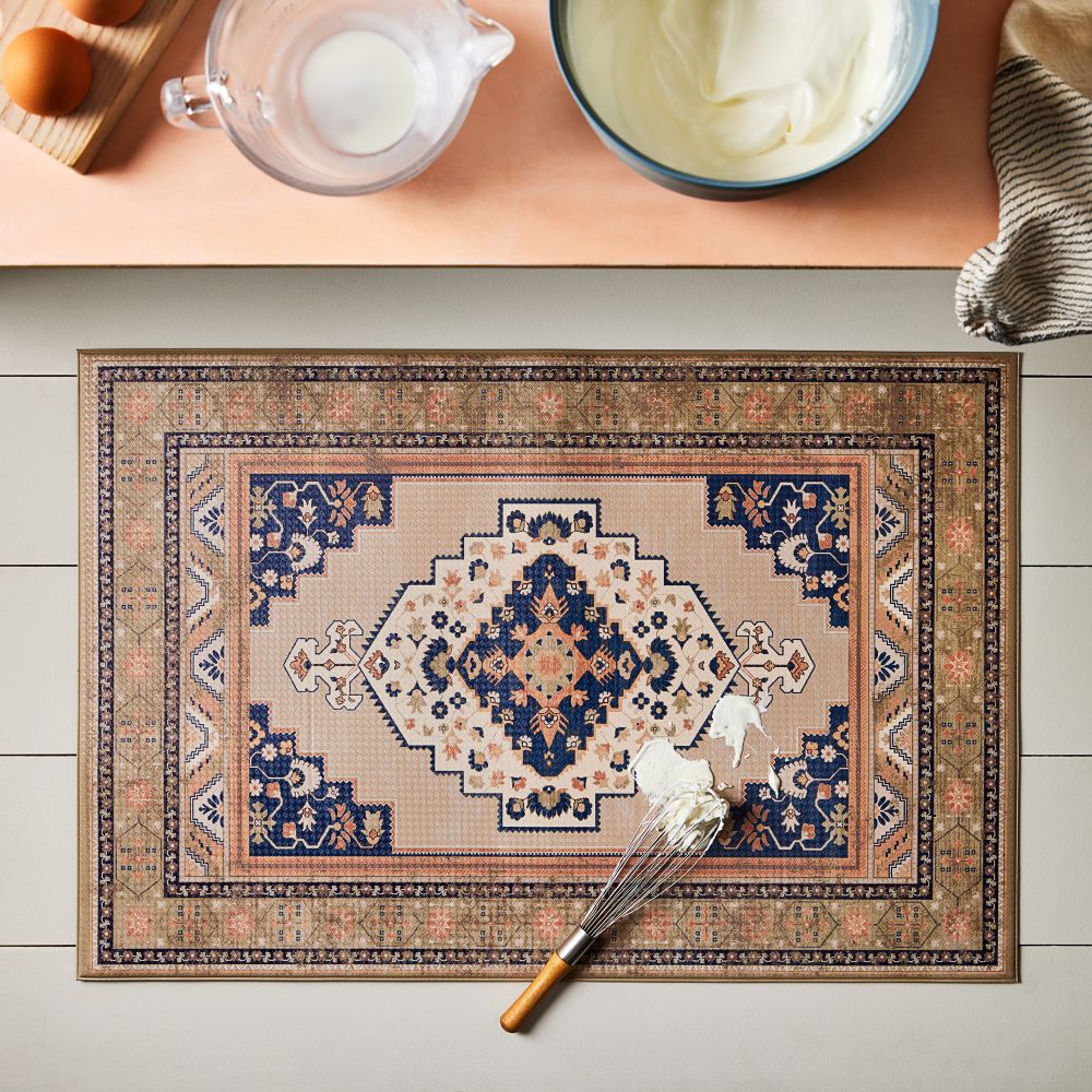 Food52 Vinyl Kitchen Floor Mats & Runners, Vintage-Inspired Persian  Pattern, 5 Colors on Food52