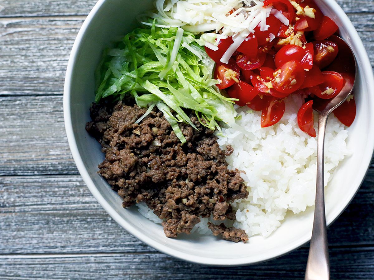 Taco Rice Dinner  Quick & Easy Okinawa Inspired Recipe