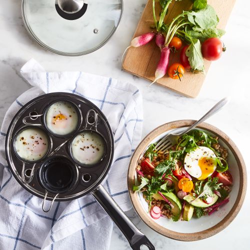 Egg Poacher Pan Stainless Steel Poached Egg Cooker Perfect Poached Egg  Maker Induction Cooktop Egg Steamer Frying Pan