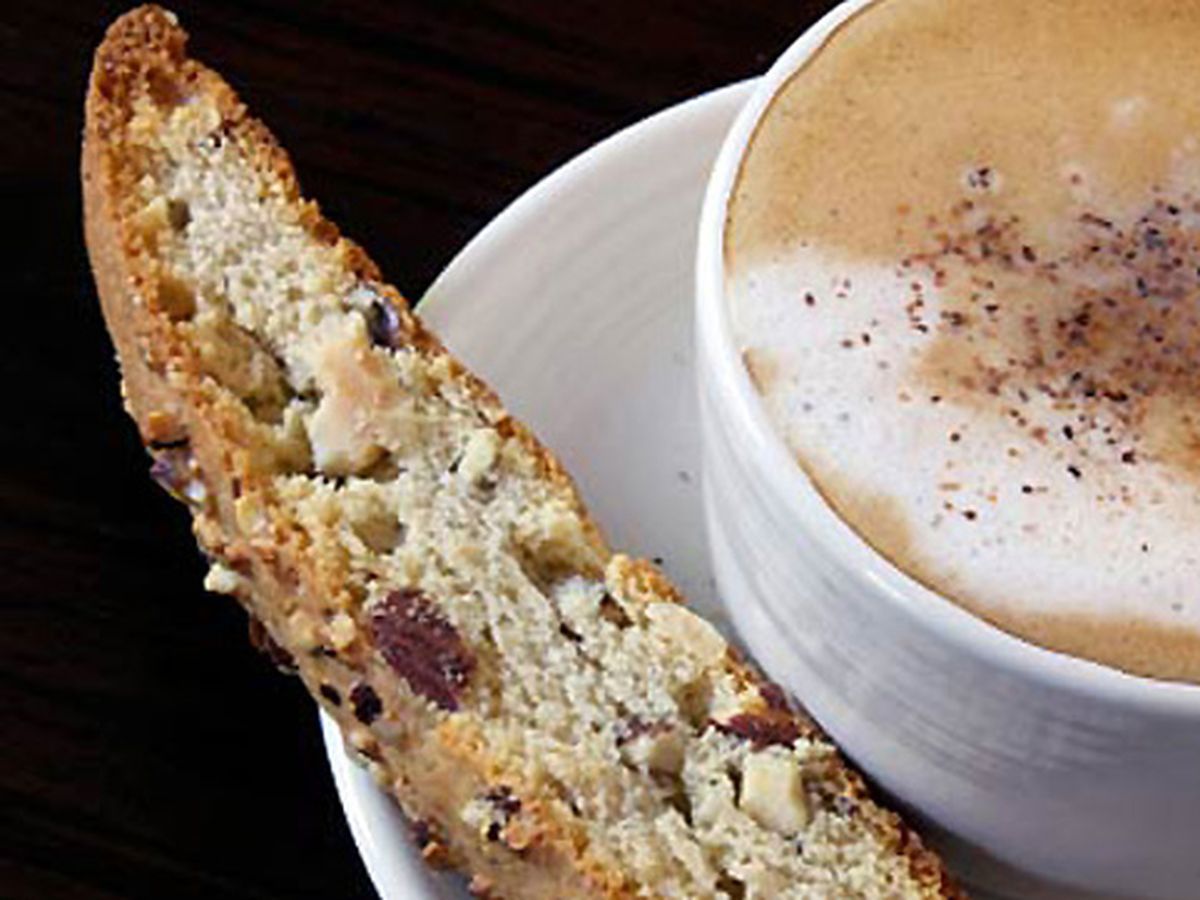 Image result for latte and biscotti