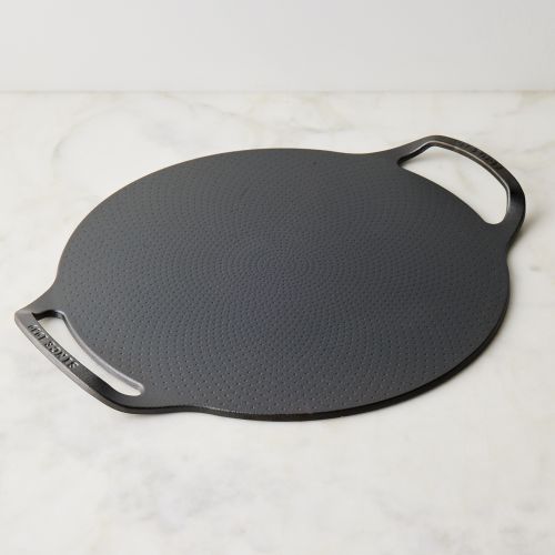 Victoria Cast Iron Pizza Pan, 15-Inch, Made in Colombia on Food52