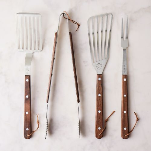 Lamson Grill Tools, 3- or 4-Piece Set, Stainless-Steel Tongs & Turners on  Food52