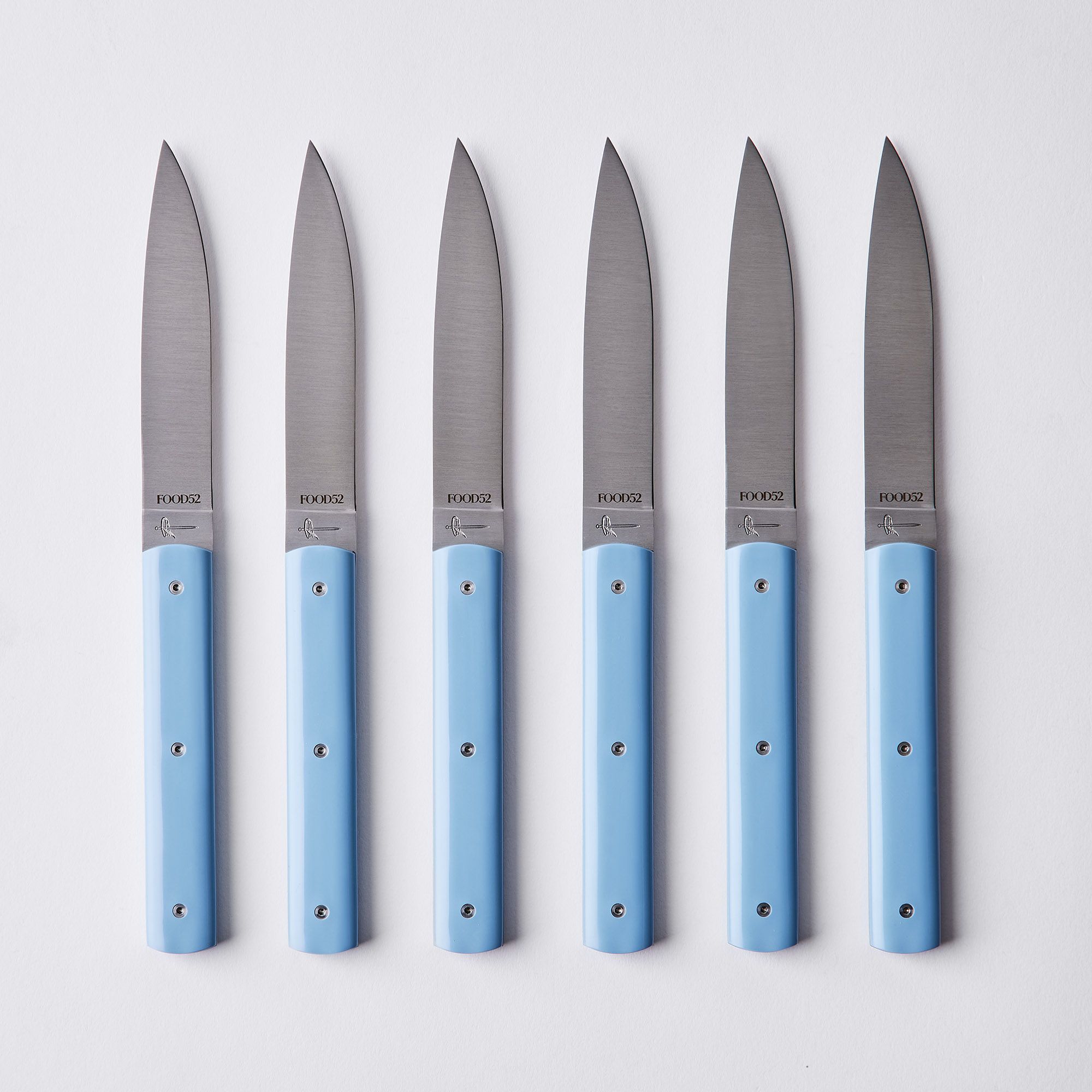 Perceval Steak Knives, Set of 6, Handcrafted in France, 4 Colors on Food52