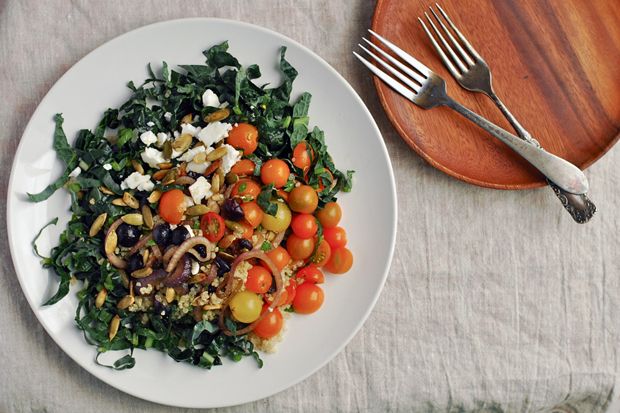 Quinoa Kale Salad from Food52