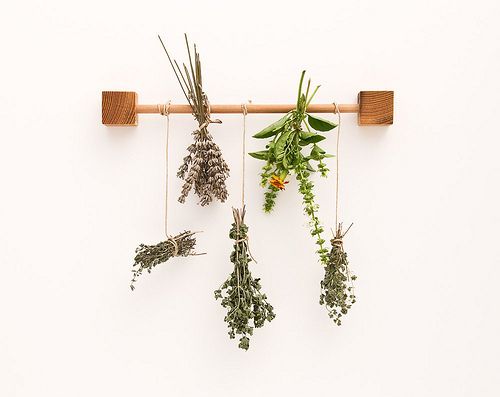 Wooden Herb Drying Rack