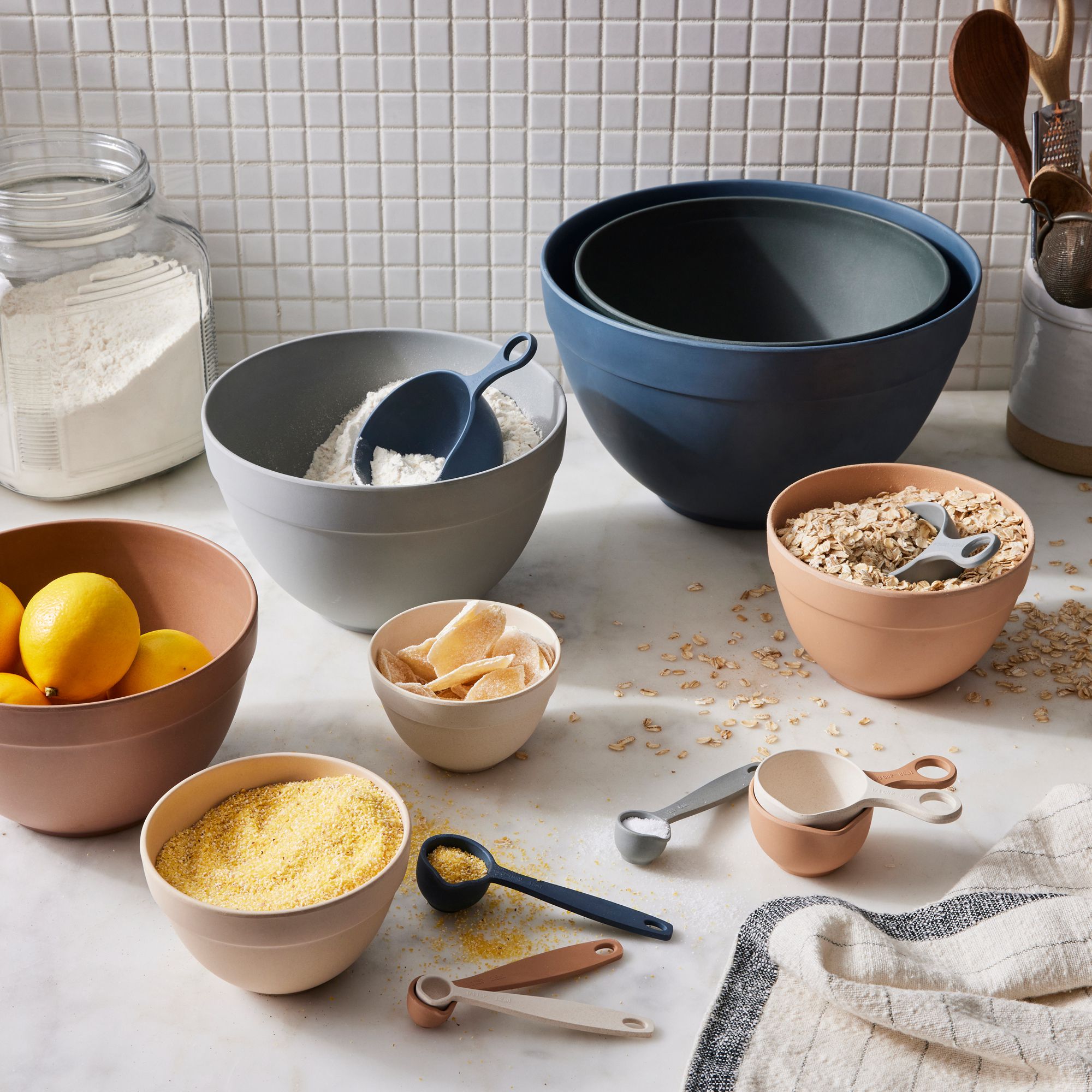 Bamboo Measuring Cups and Measuring Spoons on Food52
