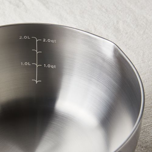 Five Two by Food52 Tri-Ply Strainer Saucepan, 2.7 Quart on Food52