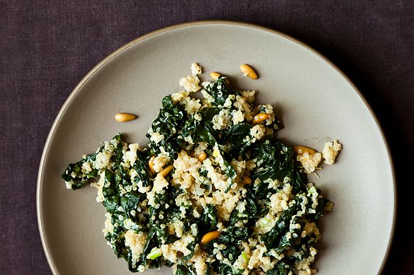 Kale and quinoa from Food52