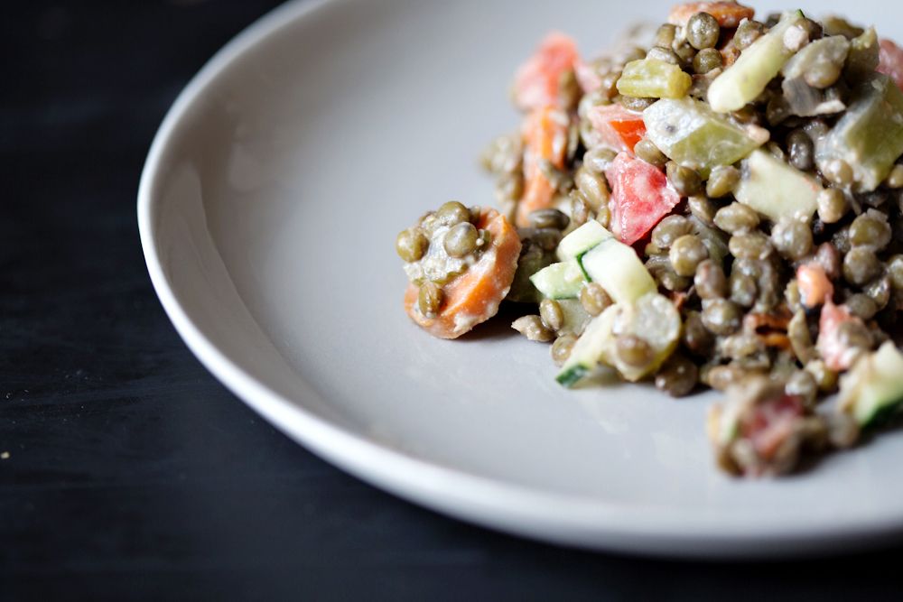 Smoked Lentil Salad from Food52