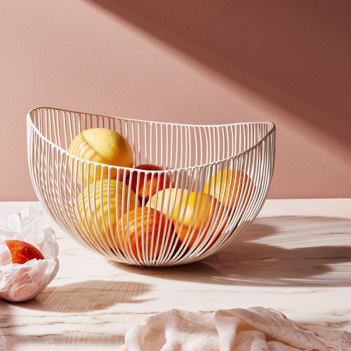 Serax Handcrafted Metal Fruit Bowls, Black or White, 4 Styles on Food52