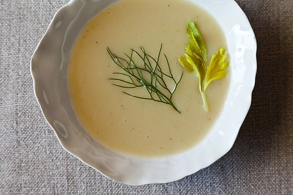 Roasted celery soup from Food52