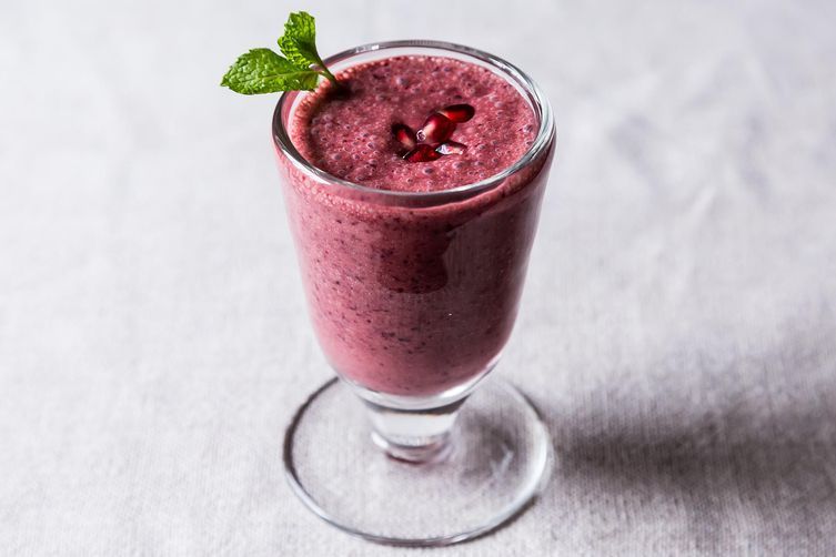 Triple Pomegranate Smoothie from Food52